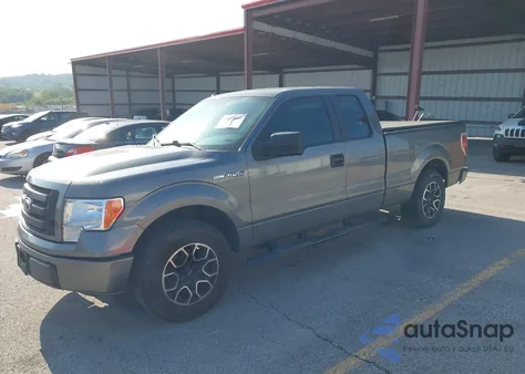 2013 Ford F-150 Stx from USA, damaged, VIN 1FTEX1CM9DKF44884